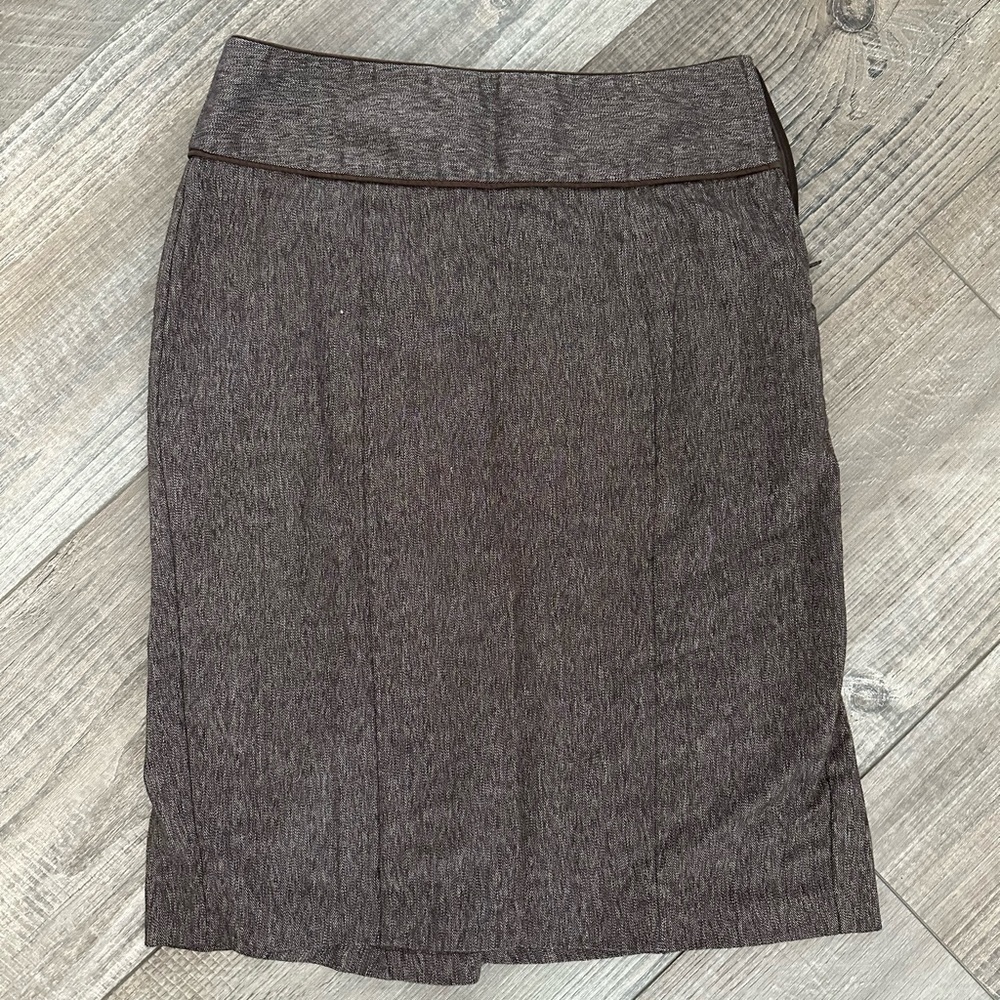 BWear Brown Pencil Skirt with Back Slit Size‎ 3